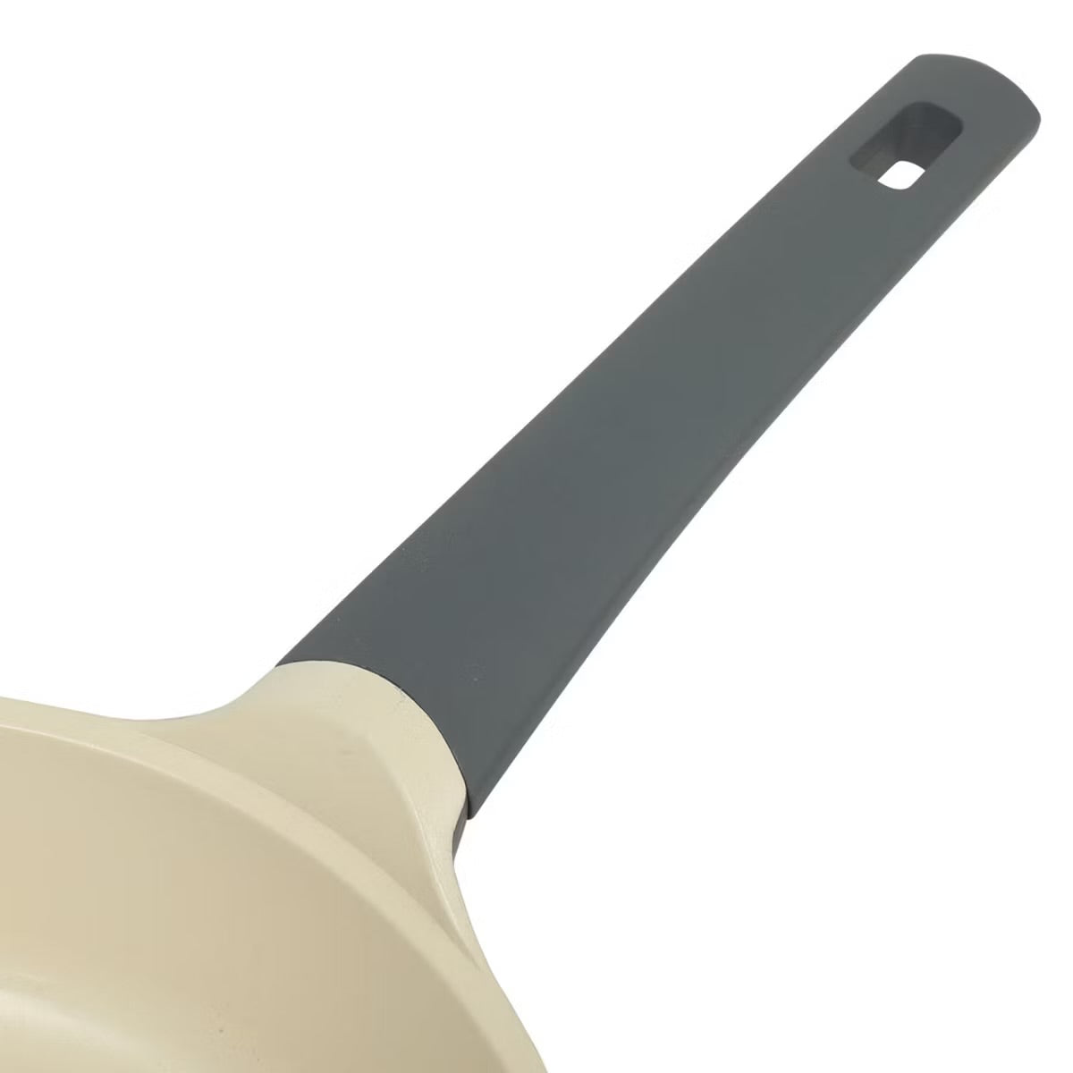 Oster Rooney 10 Inch Ceramic Nonstick Cast Aluminum Frying Pan in Grey