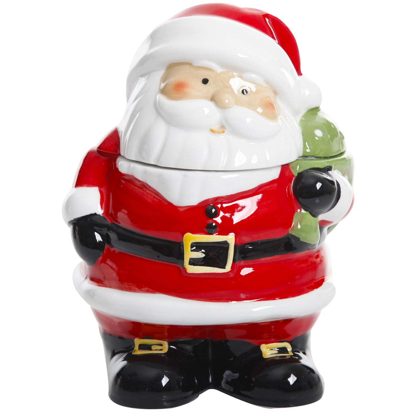 Jovial St. Nick 7.5" Santa Holiday Cookie Jar