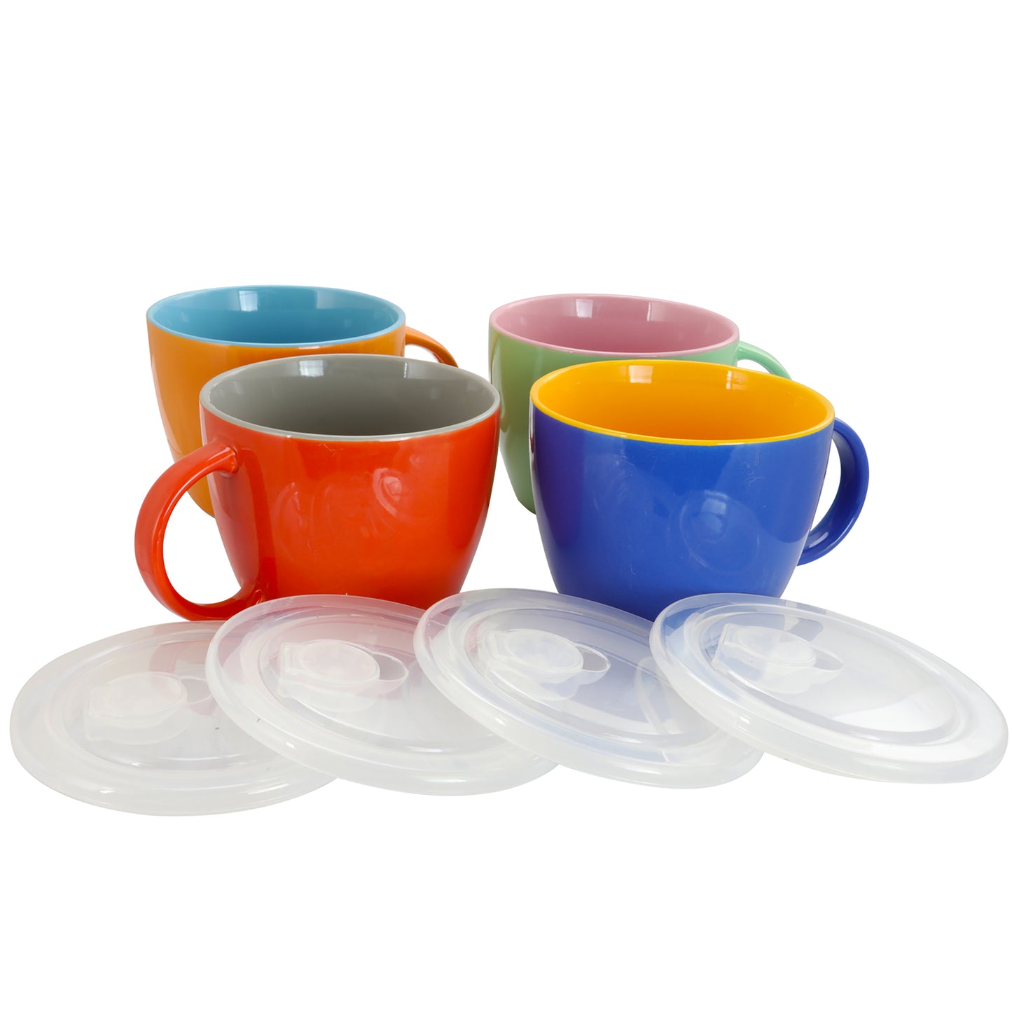 Gibson Home On The Go 25 oz Soup Mug Set Set of 4