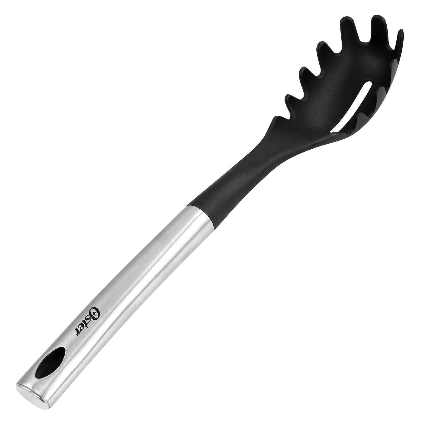 Oster Baldwyn Nylon Pasta Server Kitchen Utensil w Stainless Steel Handle