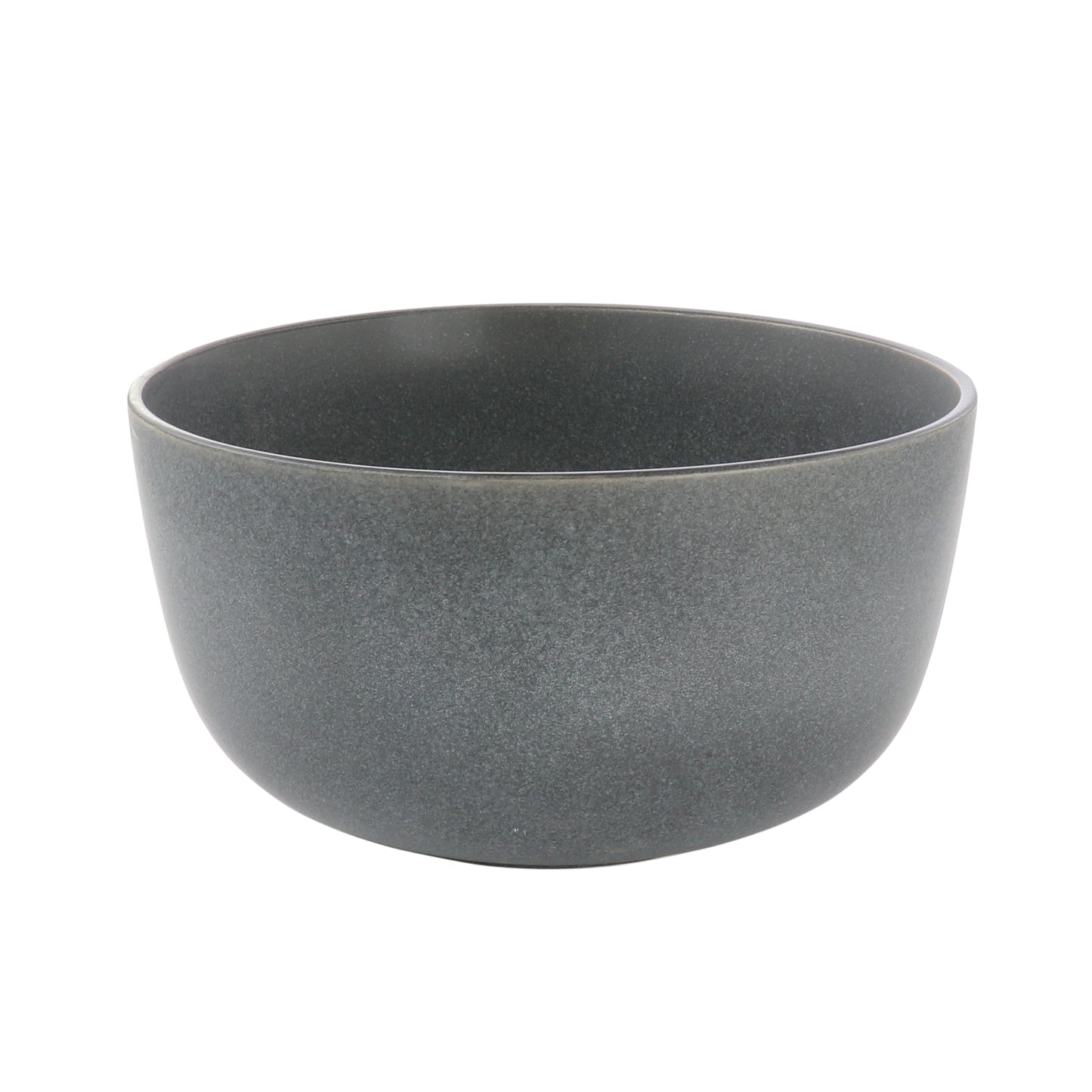 Our Table Landon 9.2" Stoneware Round High Serving Bowl in Truffle