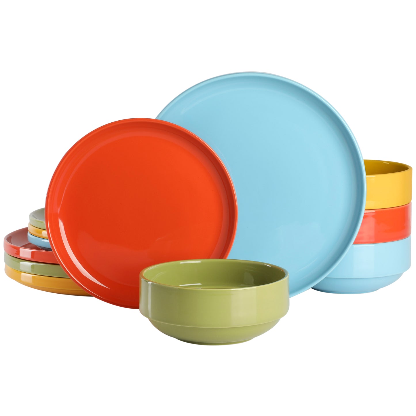 Wanda June Home by Miranda Lambert Marfa Sunset 12 Piece Round Stoneware Dinner
