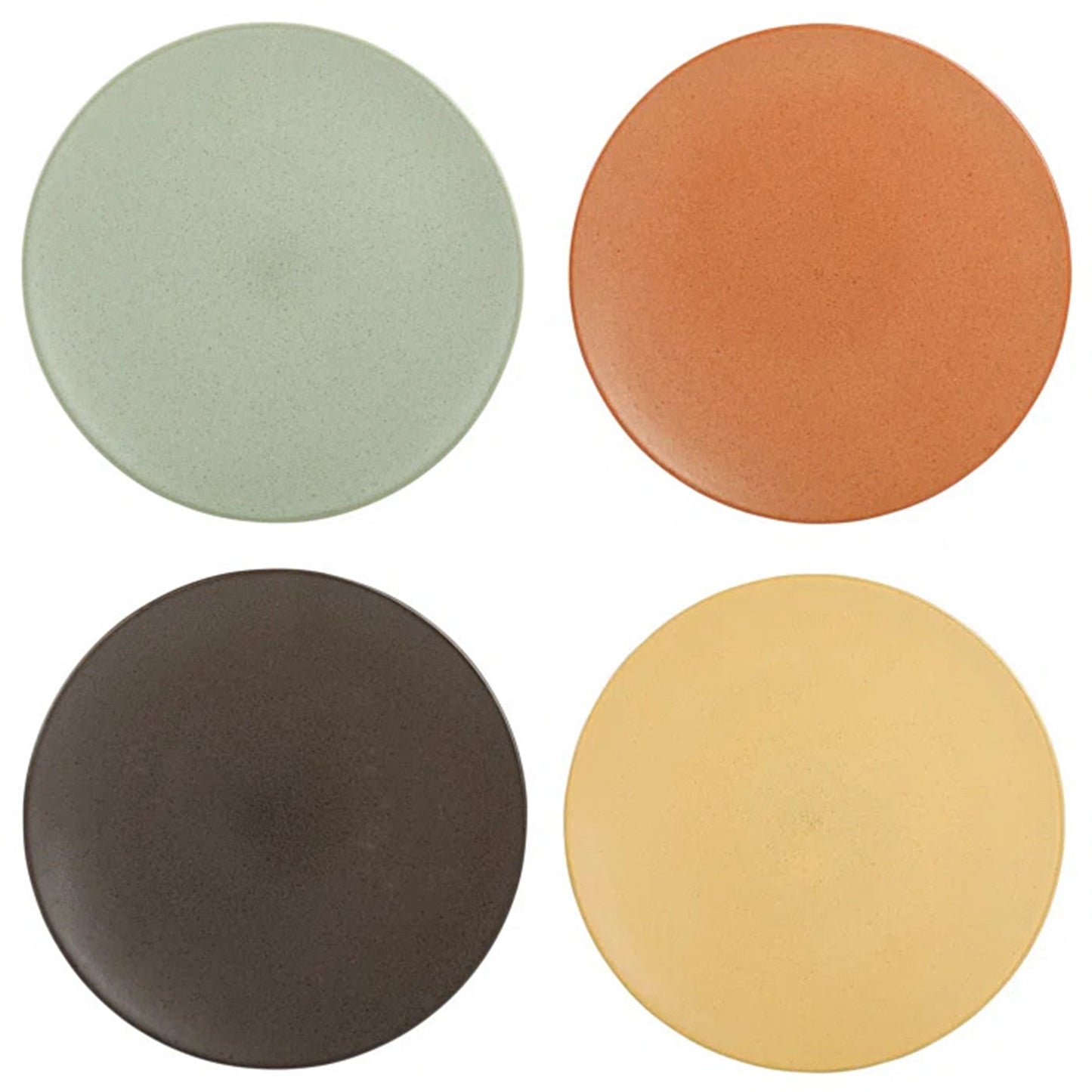 Gibson Elite Capetown 4 Piece 10.25" Stoneware Dinner Plate Set