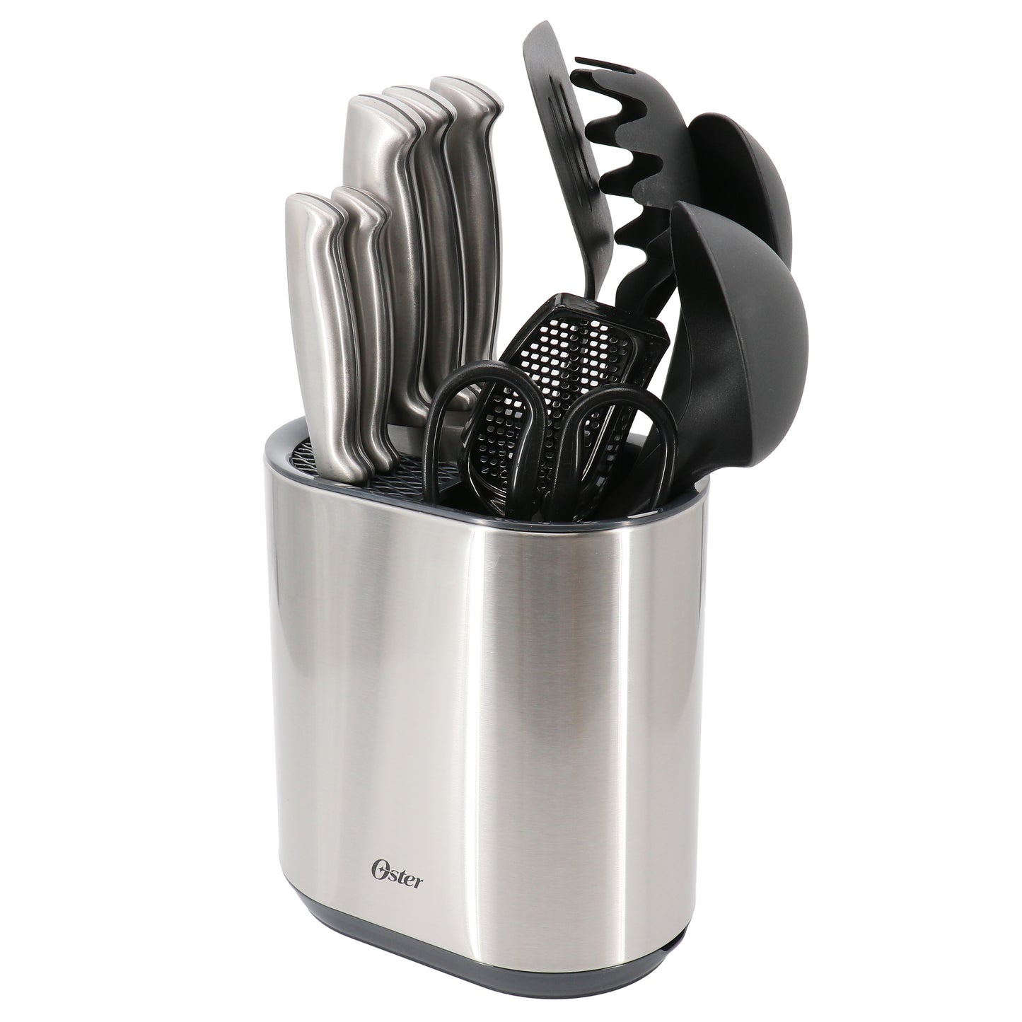 Oster Baldwyn 12 Piece Stainless Steel & Nylon Kitchen Tool & Cutlery Set