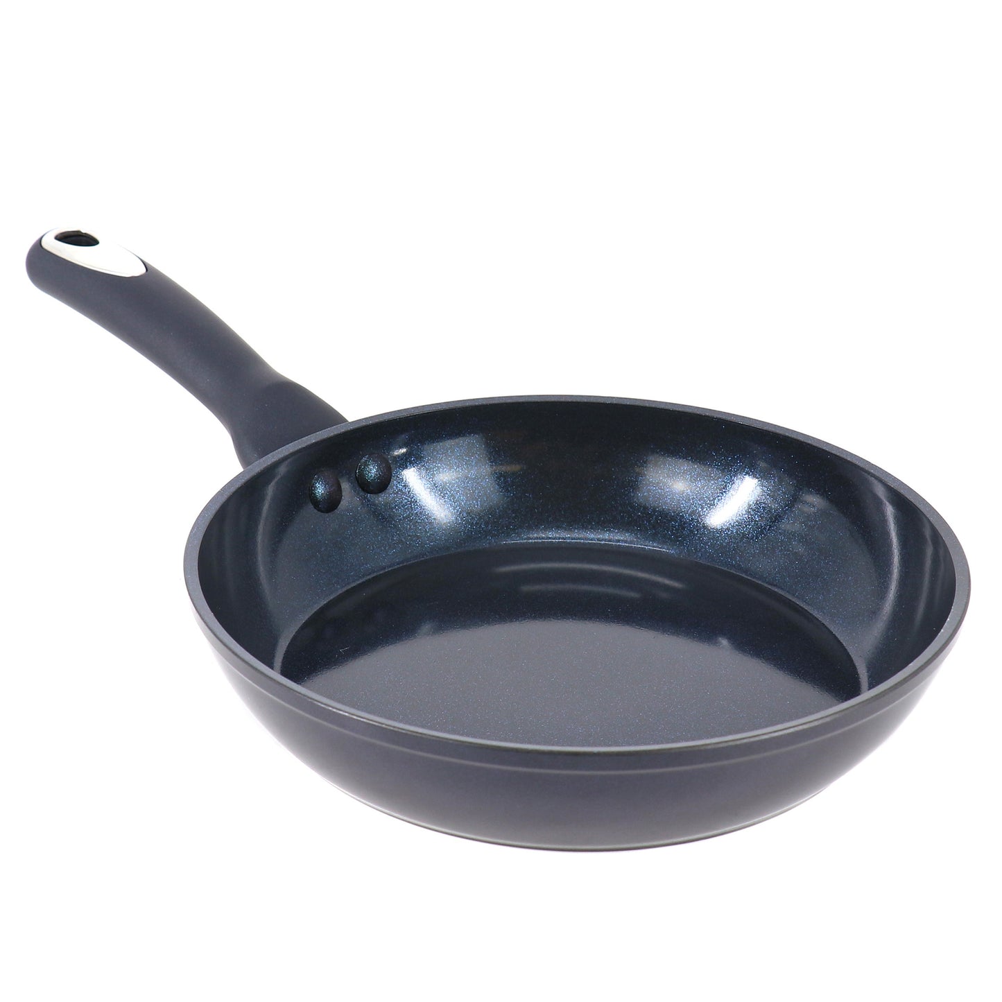 Oster Hawke 9.5" Ceramic Nonstick Aluminum Frying Pan in Dark Blue