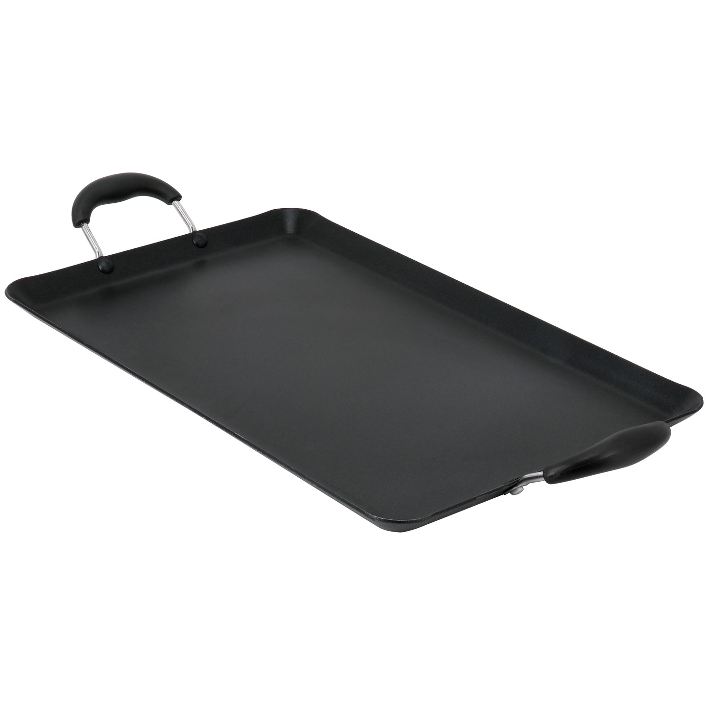 Oster Clairborne 19 x 11.6" Nonstick Double Burner Rectangular Griddle Pan in Ch