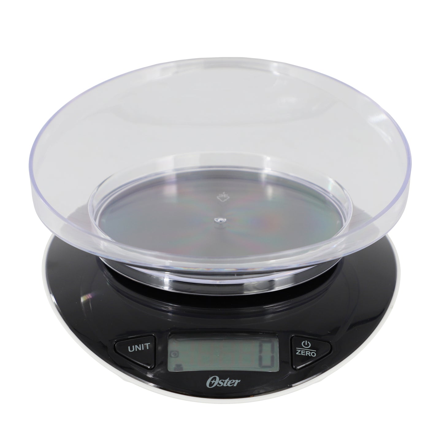Oster Lydell 2 Piece Digital Kitchen Scale w Bowl in Black