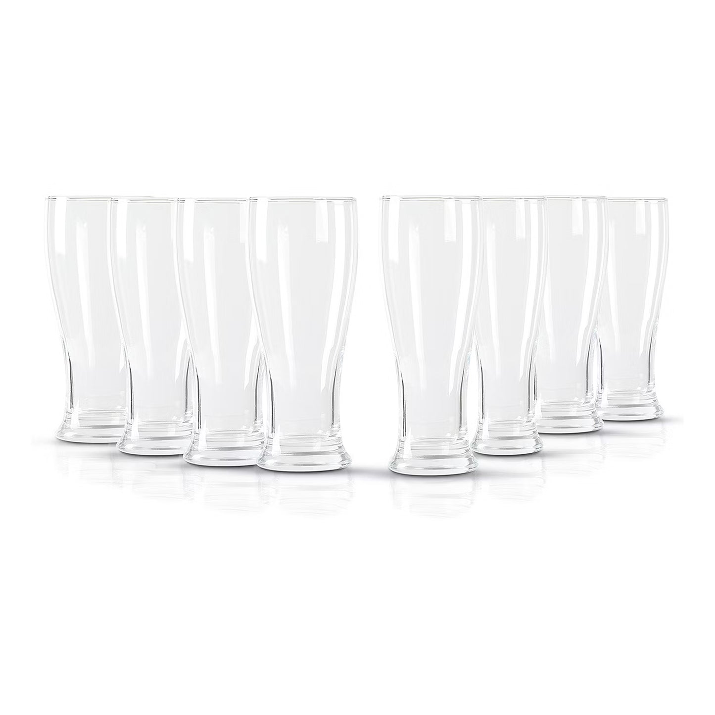 Gibson Home Callum 8 Piece 15.6 oz Tall Pub Glass Set in Clear