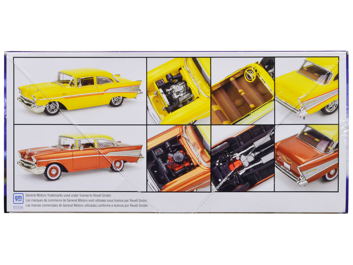Level 5 Model Kit 1957 Chevrolet Bel Air 2-in-1 Kit 1/25 Scale Model Revell