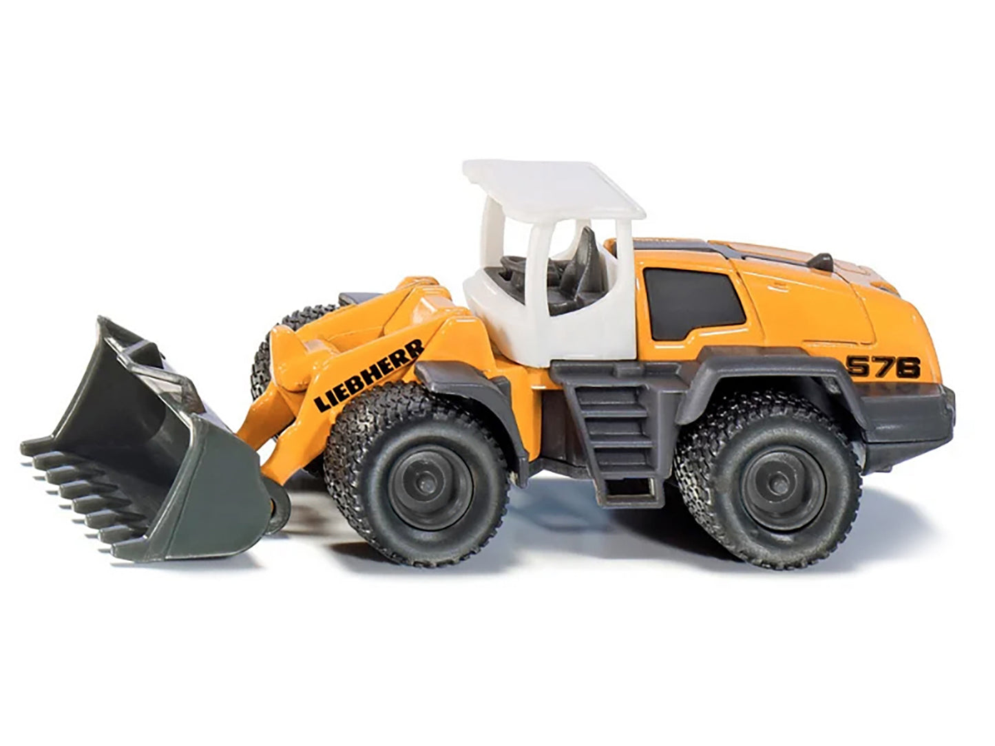 Liebherr 576 Wheel Loader Yellow w White Top Diecast Model Siku