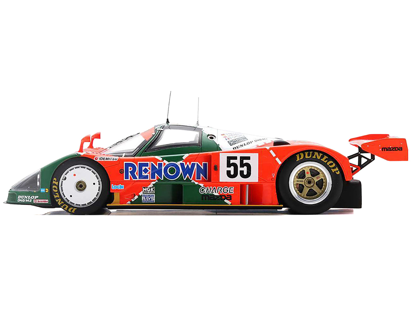 Mazda 787 B #55 Volker Weidler - Johnny Herbert - Bertrand Gachot Winner 24 Hou