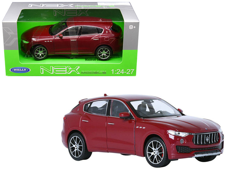 Maserati Levante Red 1/24 - 1/27 Diecast Car Welly