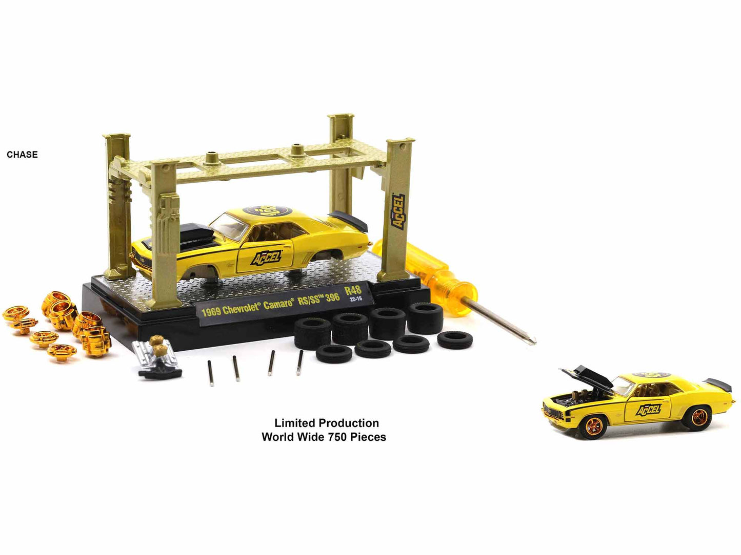 Model Kit 3 piece Car Set Release 48 Limited to 9750 pieces 1/64 Diecast Model C