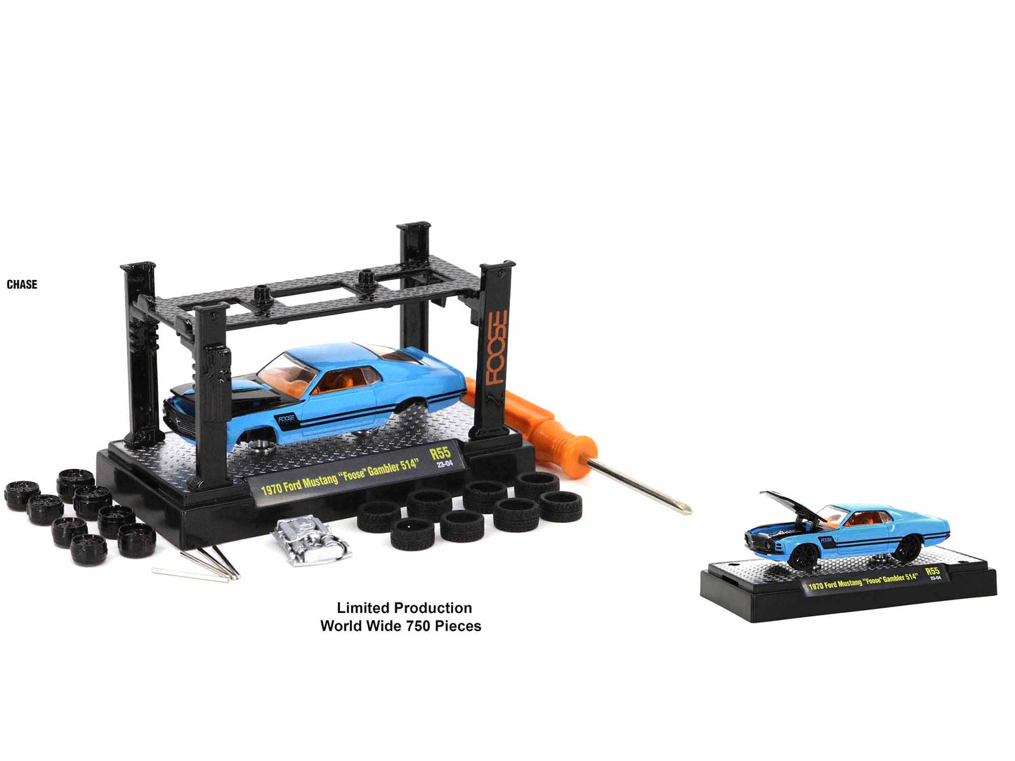 Model Kit 3 piece Car Set Release 55 Limited Edition to 9750 Pcs Worldwide 1/64