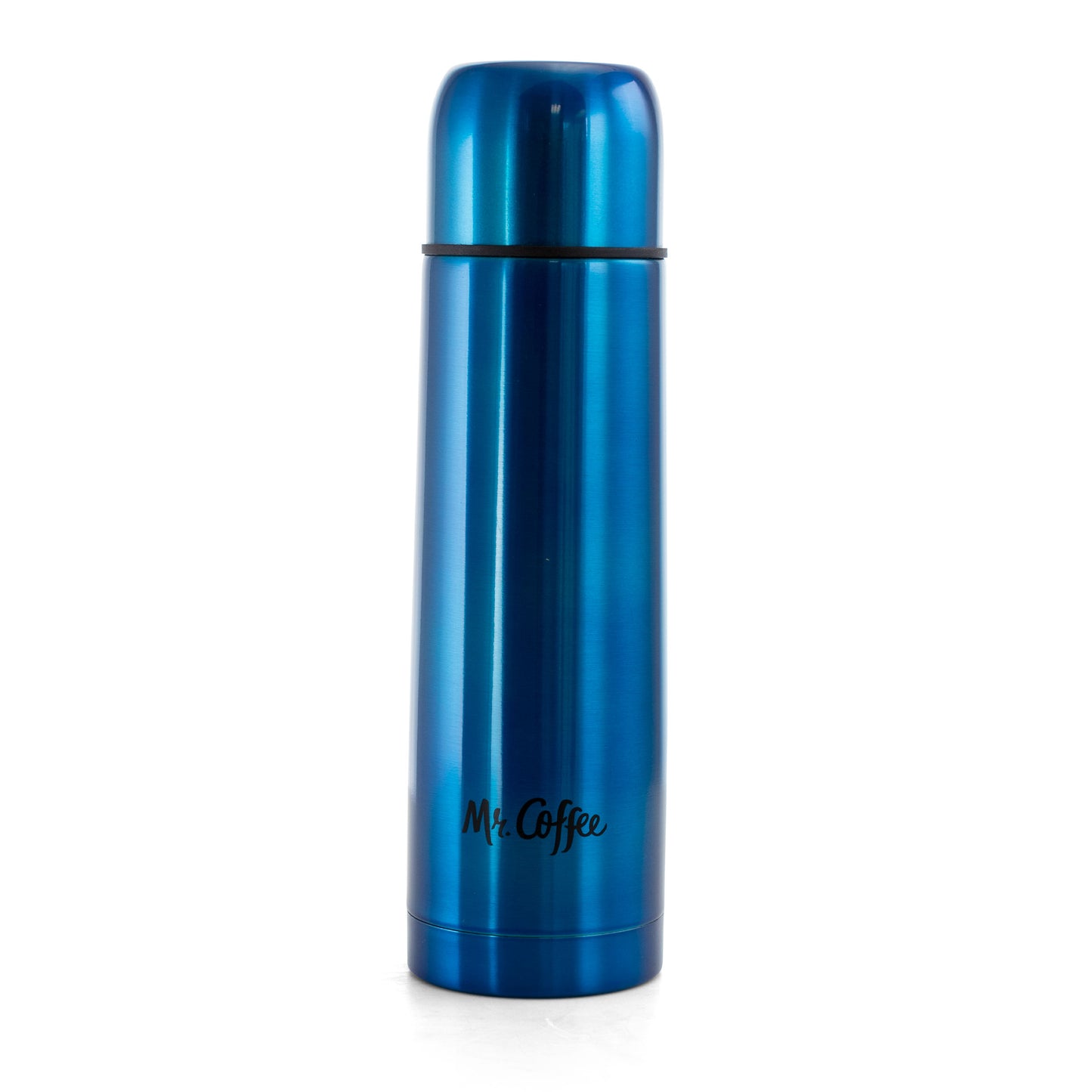 Mr. Coffee Javelin 16 oz Stainless Steel Travel Thermal Bottle in Blue