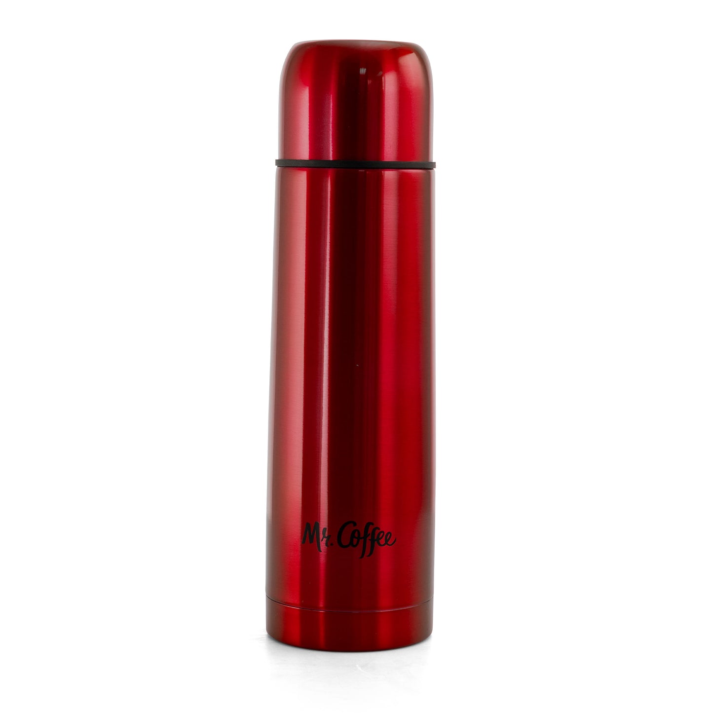 Mr. Coffee Javelin 16 oz Stainless Steel Travel Thermal Bottle in Red