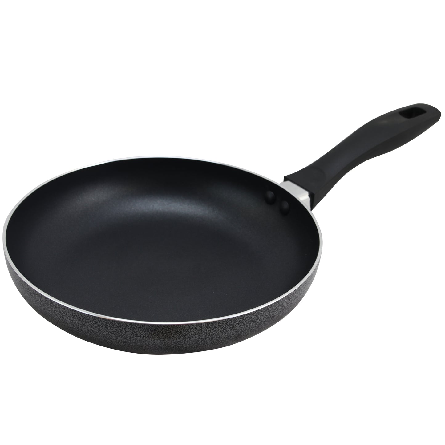 Oster Clairborne 9.5" Aluminum Hammer Tone Frying Pan in Charcoal Grey