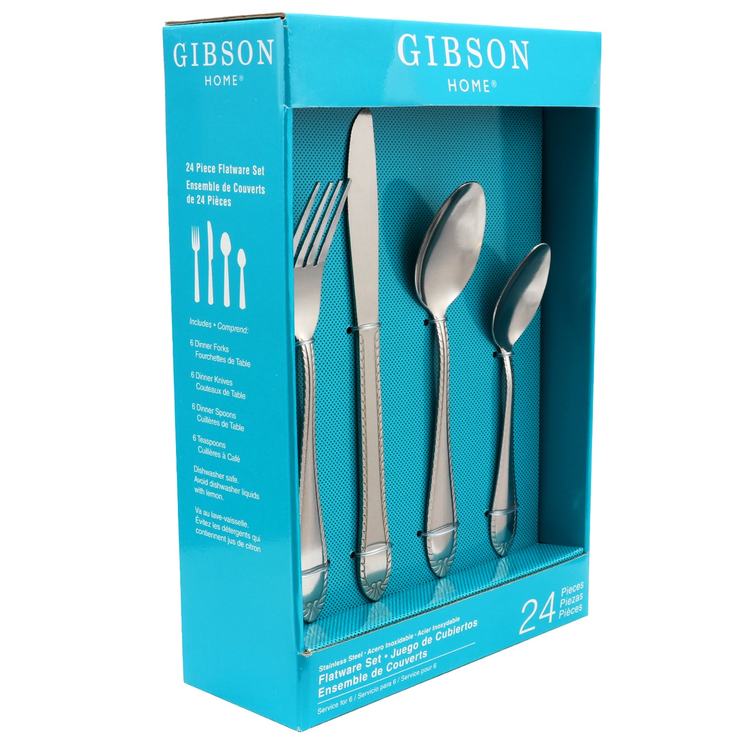 Gibson Home New Wilmington Flatware Set Set of 24
