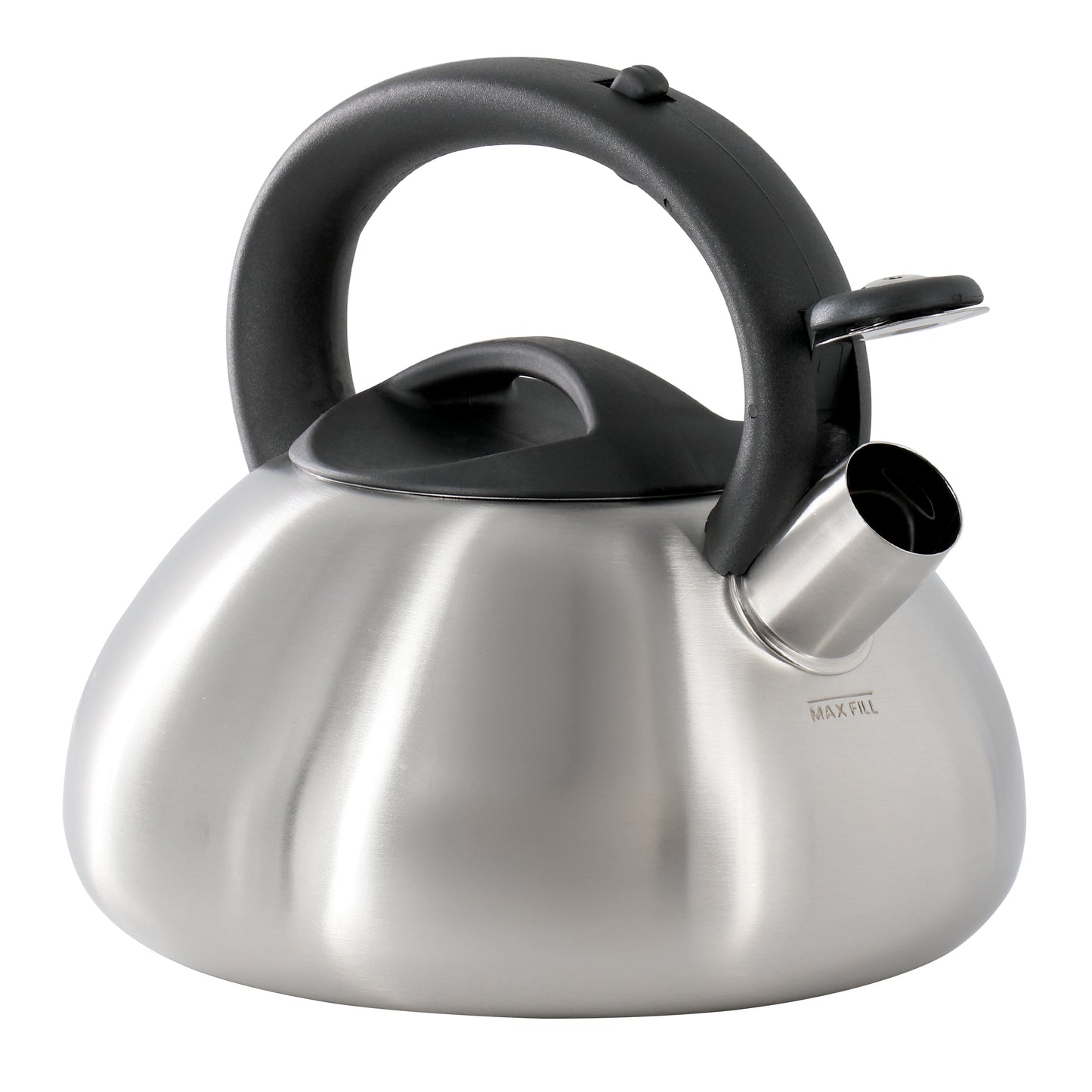 Hometrends 1.9 Liter Stainless Steel Whistling Kettle w Bakelite Handles