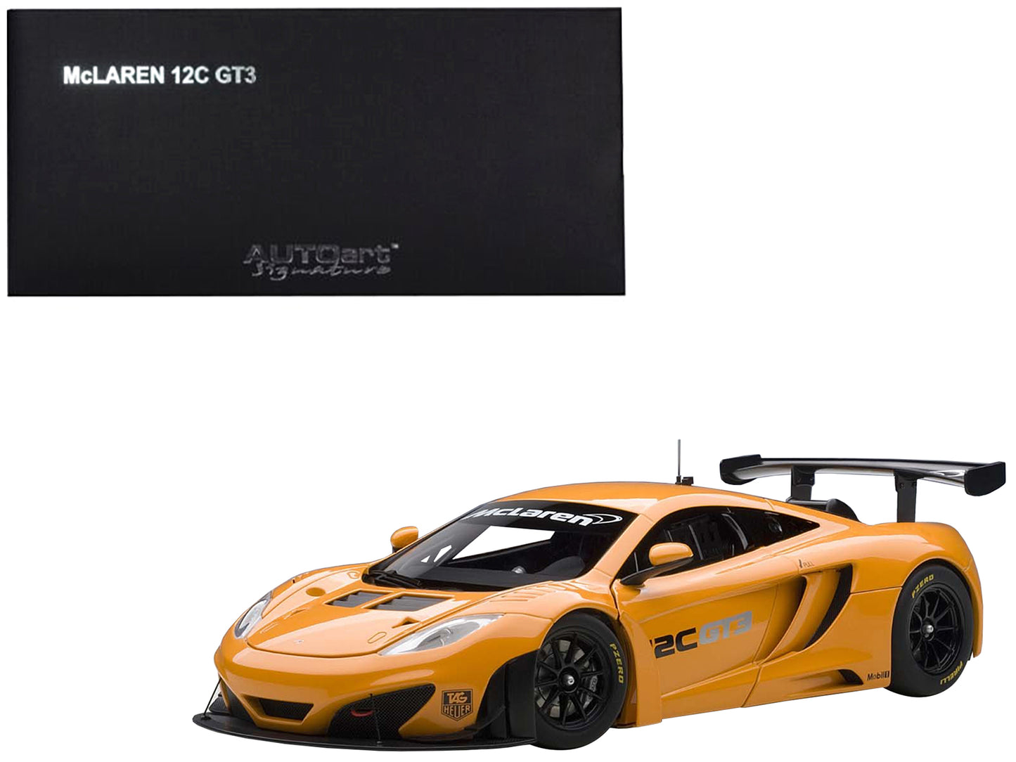Mclaren 12C GT3 Presentation Car Metallic Orange 1/18 Diecast Car Autoart
