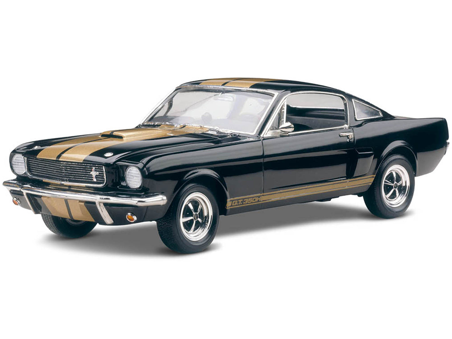 Level 4 Model Kit Shelby Mustang GT350H Motor-City Muscle 1/24 Scale Model Car