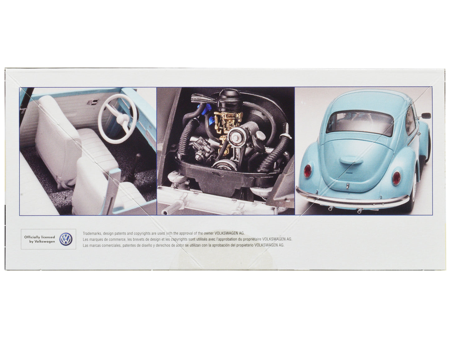 Level 4 Model Kit 1968 Volkswagen Beetle 1/24 Scale Model Revell