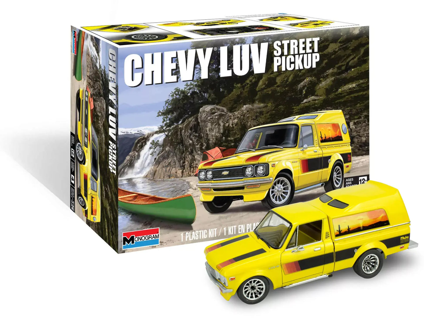 Level 4 Model Kit Chevrolet LUV Street Pickup Truck Monogram Series 1/24 Scale