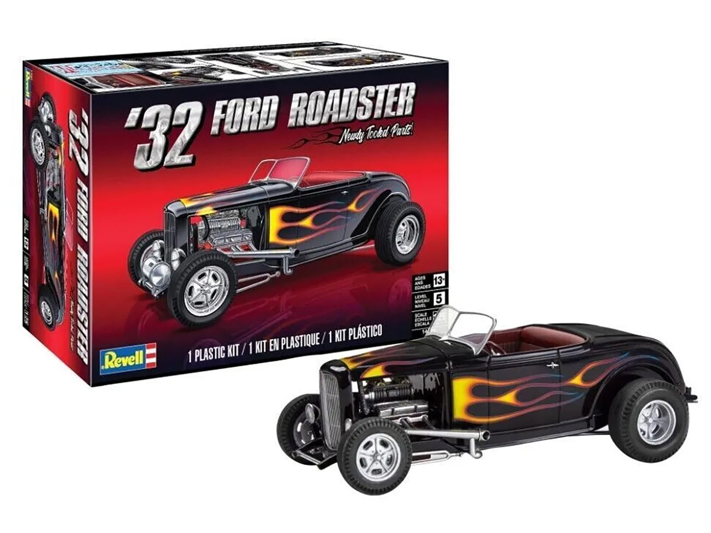 Level 5 Model Kit 1932 Ford Roadster 1/25 Scale Model Revell