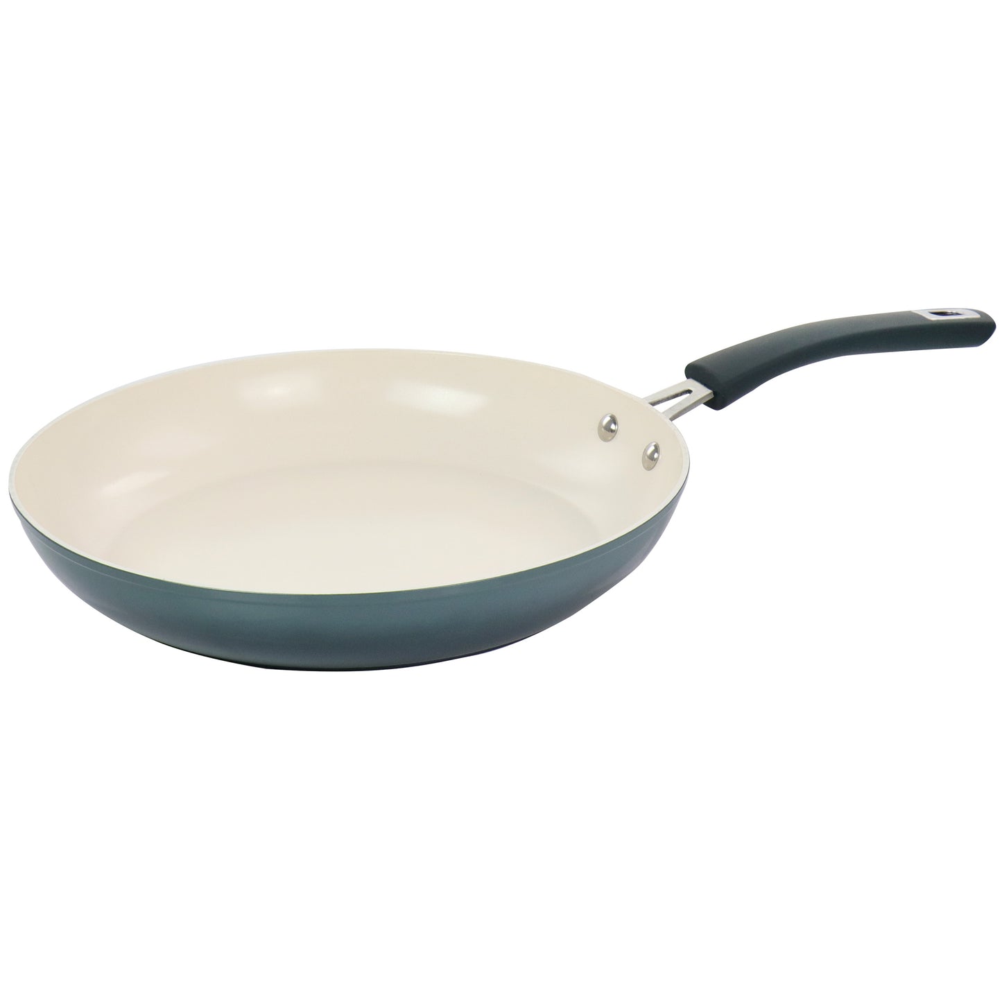 Oster Corbett 12" Nonstick Aluminum Frying Pan in Gray