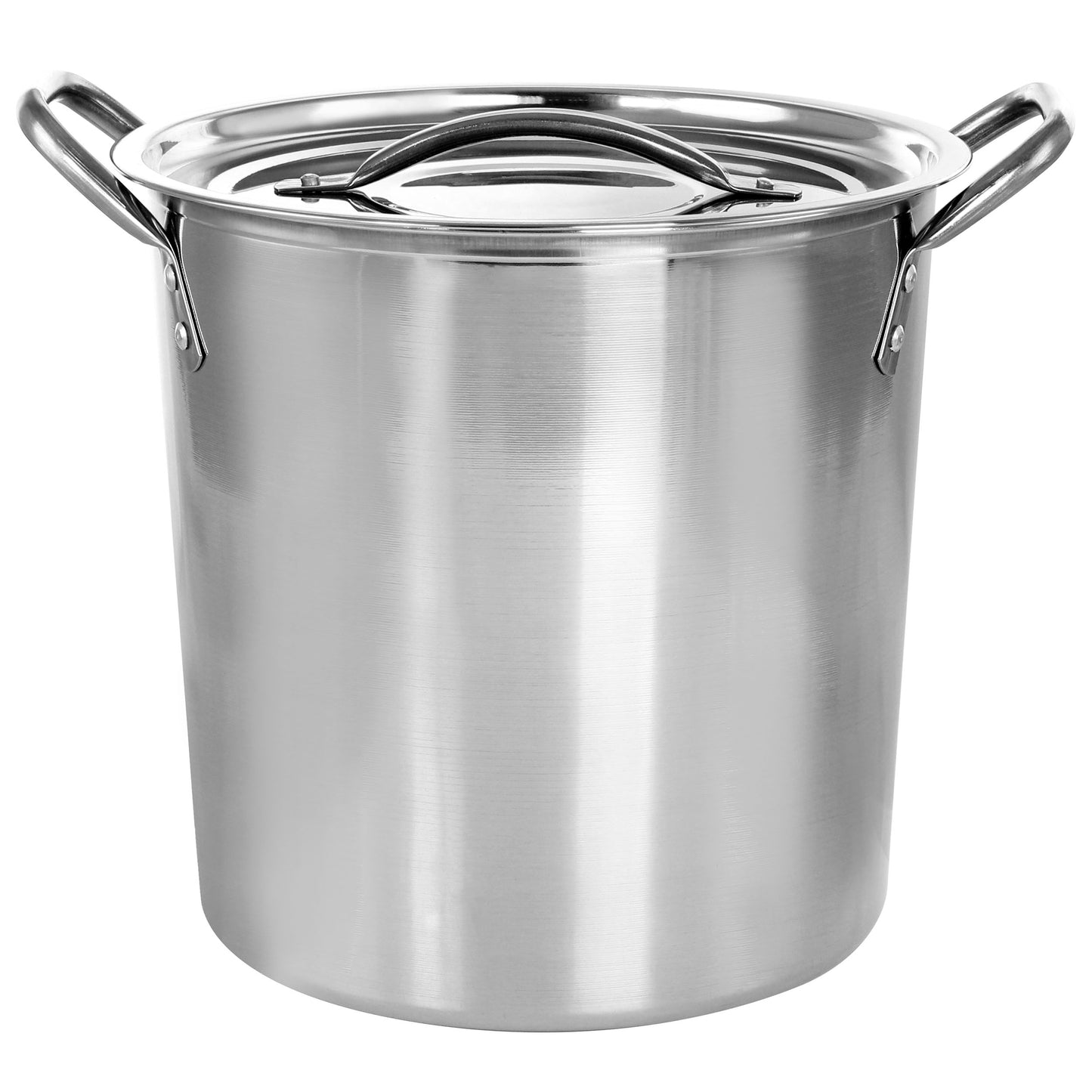 Gibson Everyday Whittington 8 Qt Stainless Steel Stock Pot w Lid