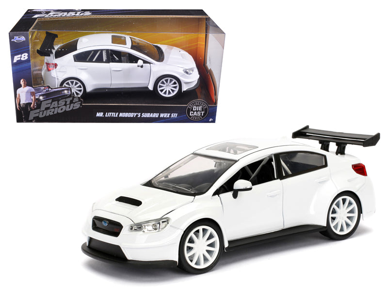 Mr. Little Nobody's Subaru WRX STI White Fast & Furious F8: The Fate of the Fur
