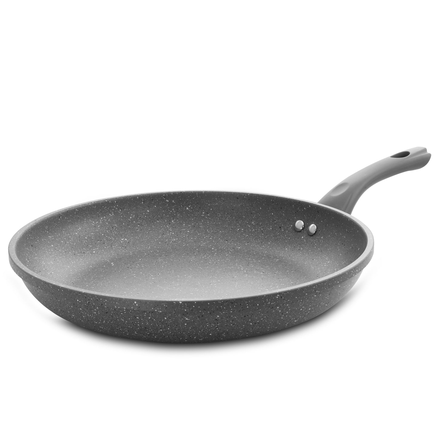 Oster Cuisine Echodale 12" Aluminum Nonstick Frying Pan in Gray Speckle