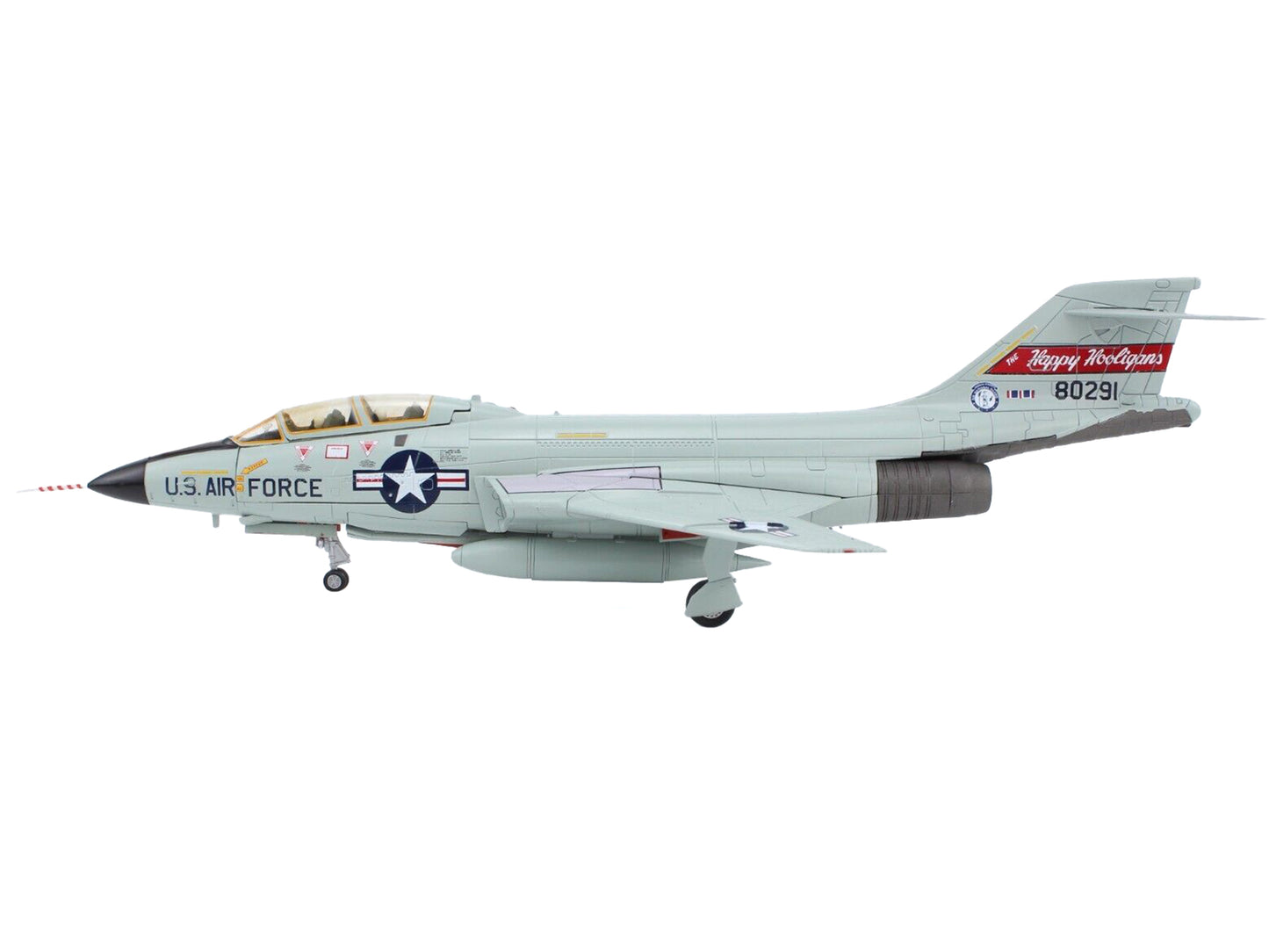 McDonnell RF-101B Voodoo Fighter Aircraft The Happy Hooligans 1975 United States