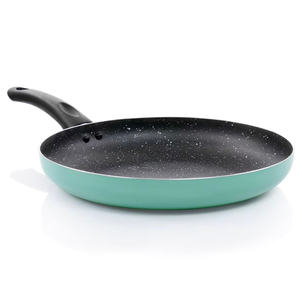 Oster Luneta 11.5" Teal Speckled Aluminum Nonstick Frying Fry Pan