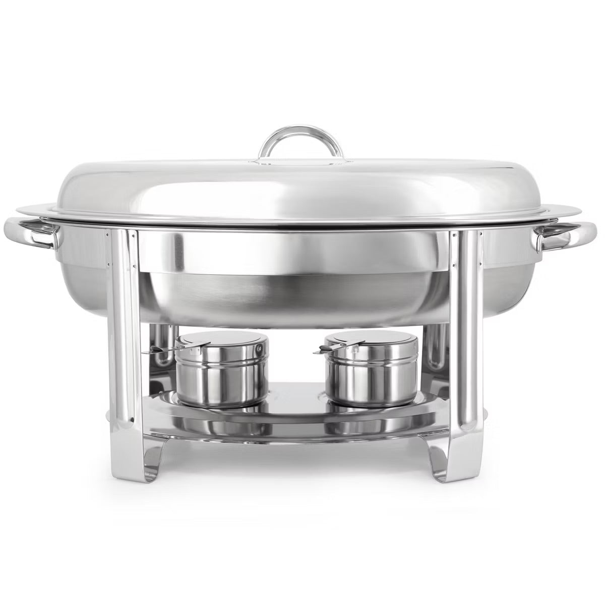 MegaChef 5.8 qt Stainless Oval Professional Chafing Dish Food Warmer Buffet