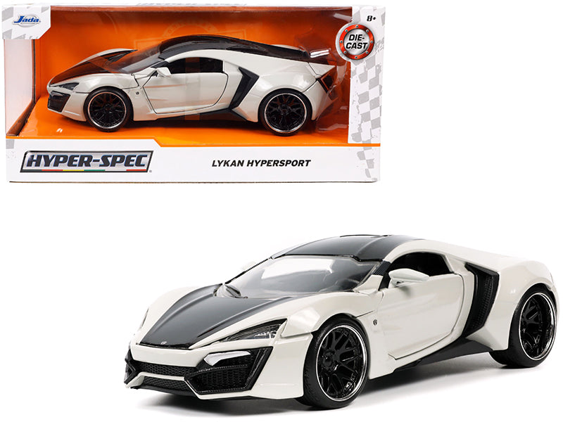 Lykan Hypersport Gray Black Hyper-Spec Series 1/24 Diecast Car Jada