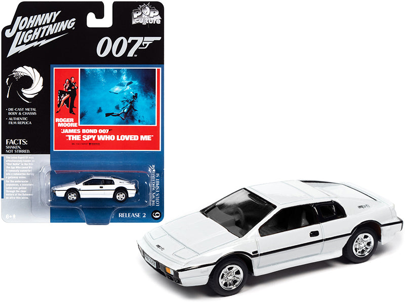 Lotus Esprit S1 White James Bond 007 The Spy Who Loved Me 1977 Movie Pop Cultur