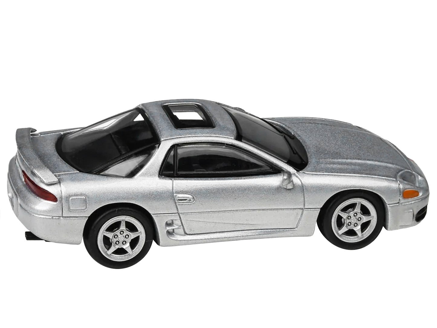 Mitsubishi 3000GT GTO Silver Metallic w Sunroof 1/64 Diecast Car Paragon Models
