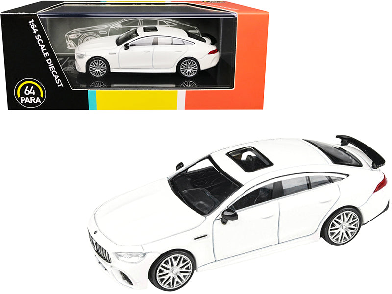 Mercedes-AMG GT 63 S w Sunroof Diamond White 1/64 Diecast Car Paragon