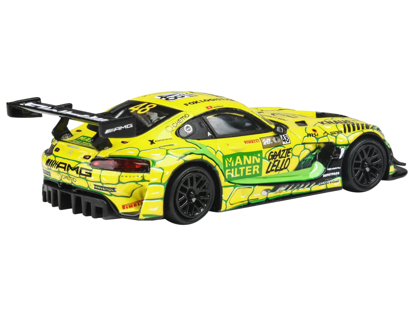 Mercedes-AMG GT3 Evo #48 Raffaele Marciello Team Landgraf Winner FIA GT World Cu