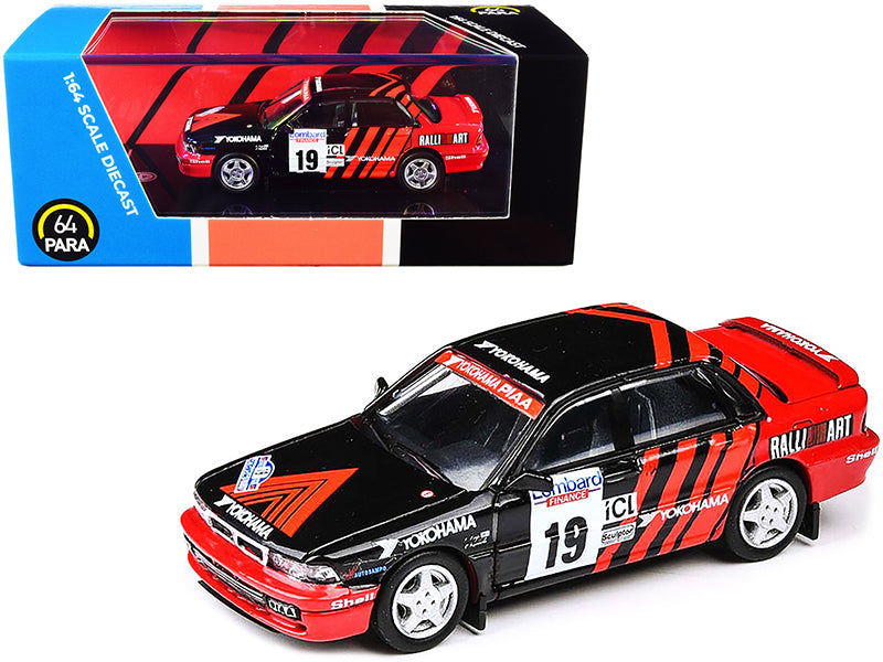 Mitsubishi Galant VR-4 #19 Yokohama Lombard R.A.C. Rally 1992 1/64 Diecast Car