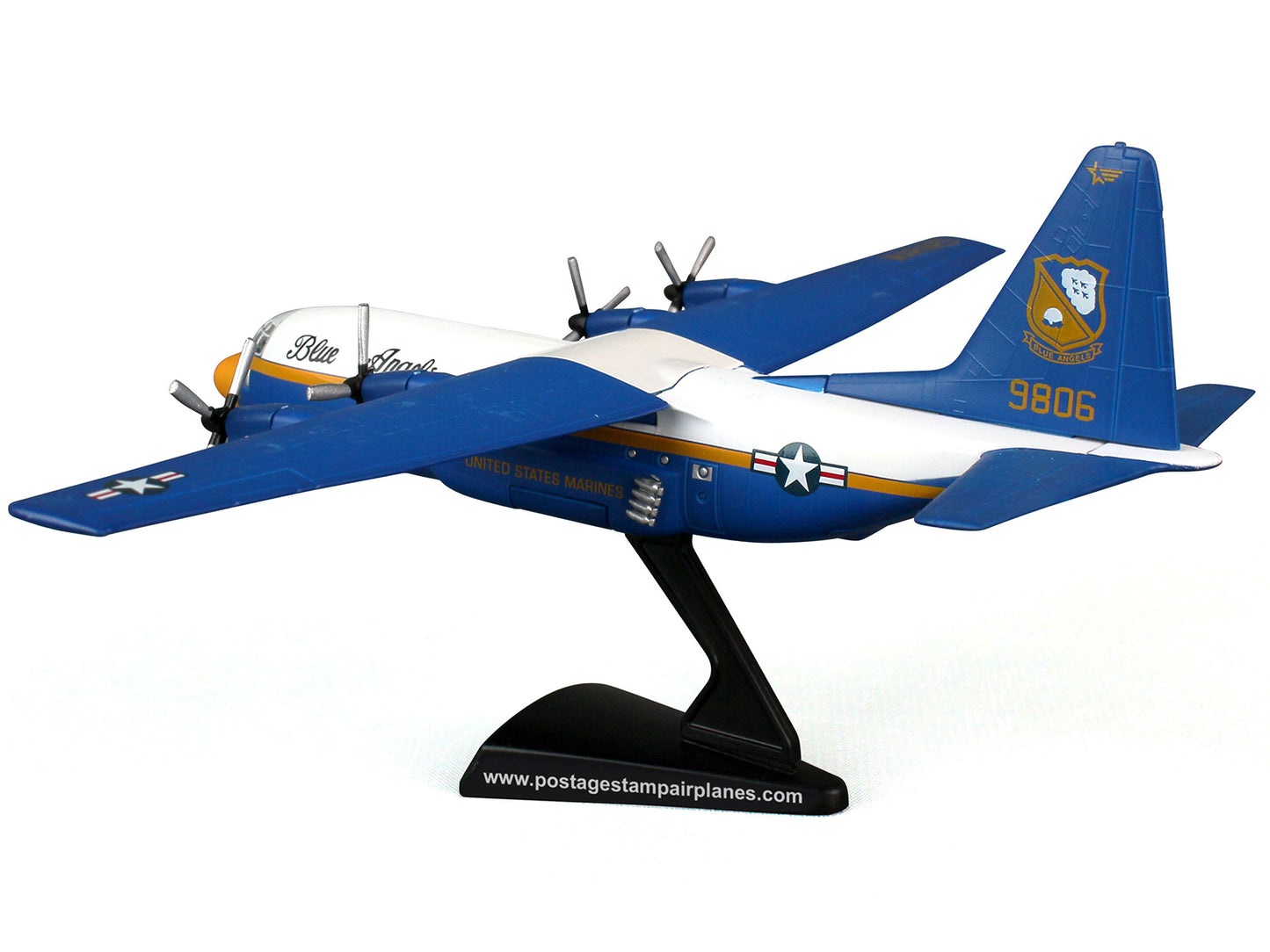 Lockheed C-130 Hercules Transport Aircraft Fat Albert - Blue Angels 1/200 Dieca