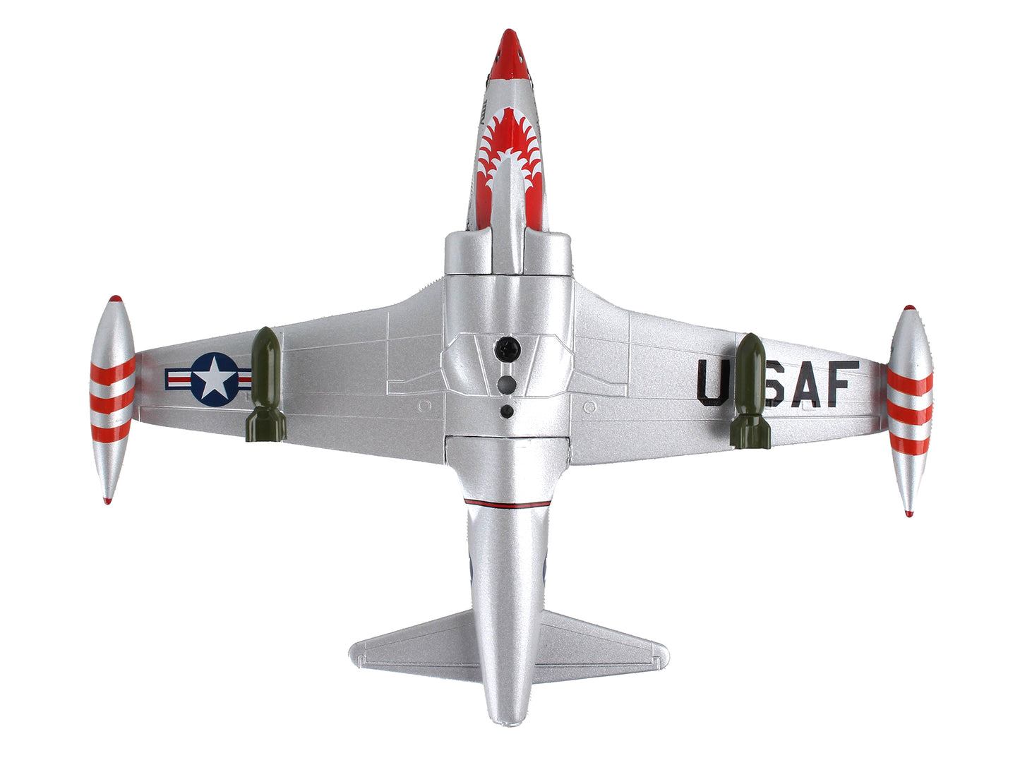 Lockheed F-80 Shooting Star Fighter Aircraft Evil Eye Fleagle - Miss Barbara An