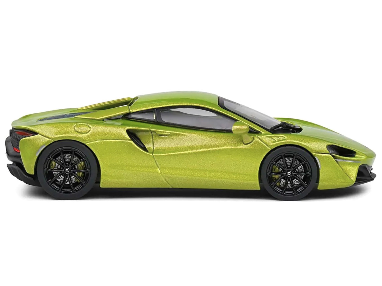 McLaren Artura Hybrid Supercar Light Green Metallic 1/43 Diecast Car Solido