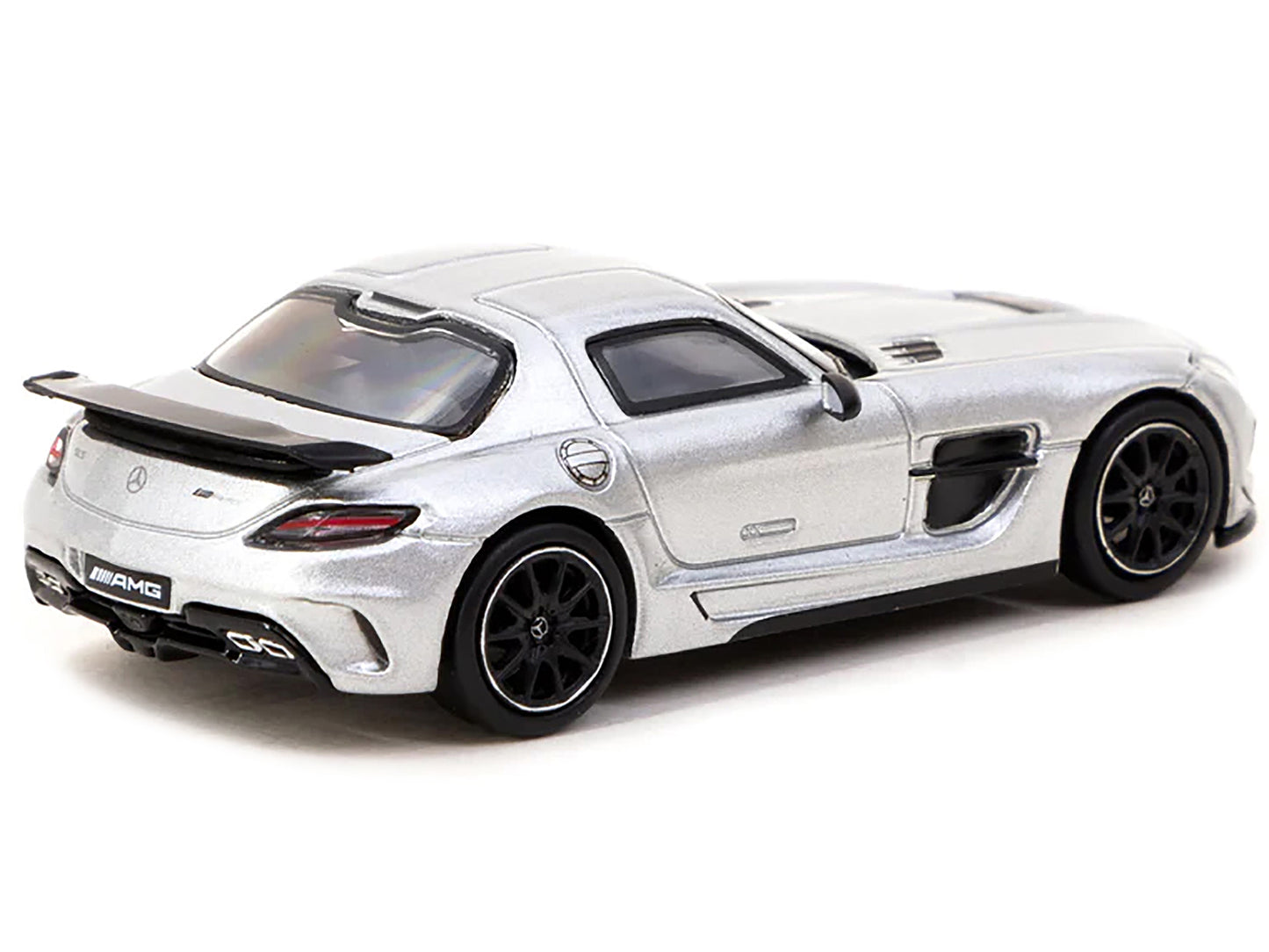 Mercedes-Benz SLS AMG Coupe Black Series Silver Metallic Global64 Series 1/64 D