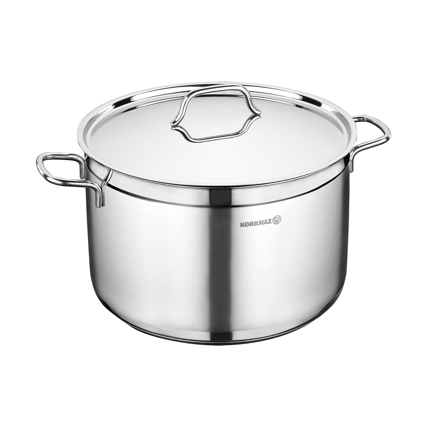 Korkmaz Alfa 2 pc 5.5 L Stainless Steel Casserole Dish w Lid