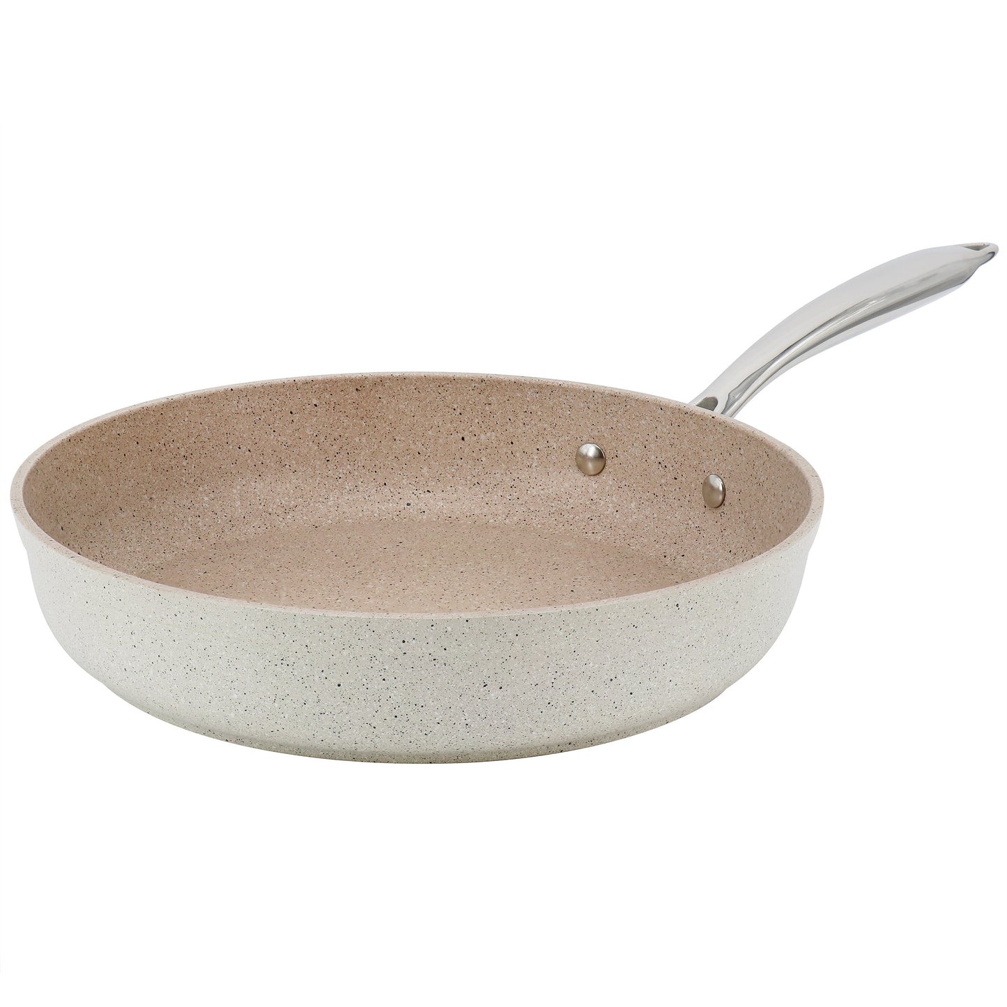 Korkmaz Granita 11" Nonstick Tava & Frypan in Tan