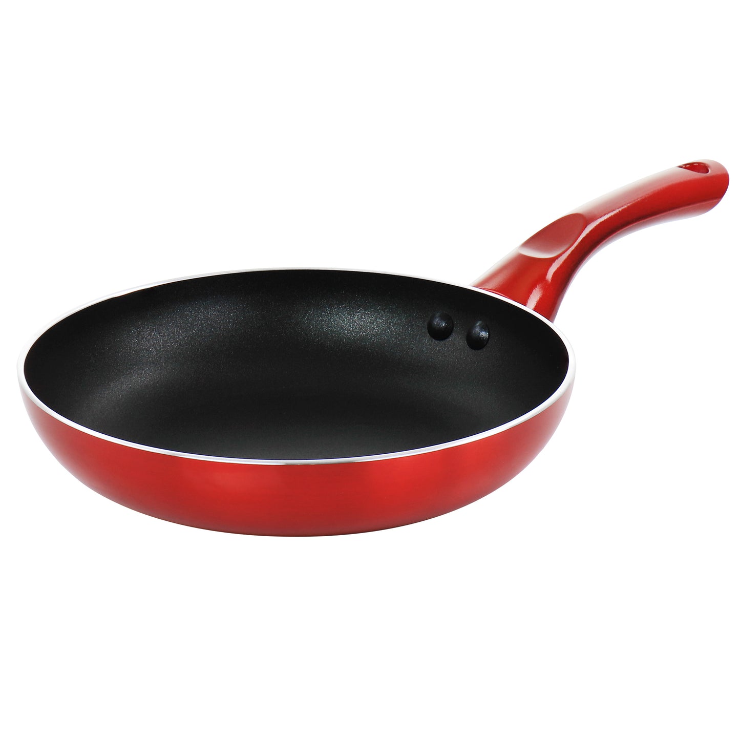 Better Chef 8" Aluminum Non Stick Gourmet Frying Pan in Red