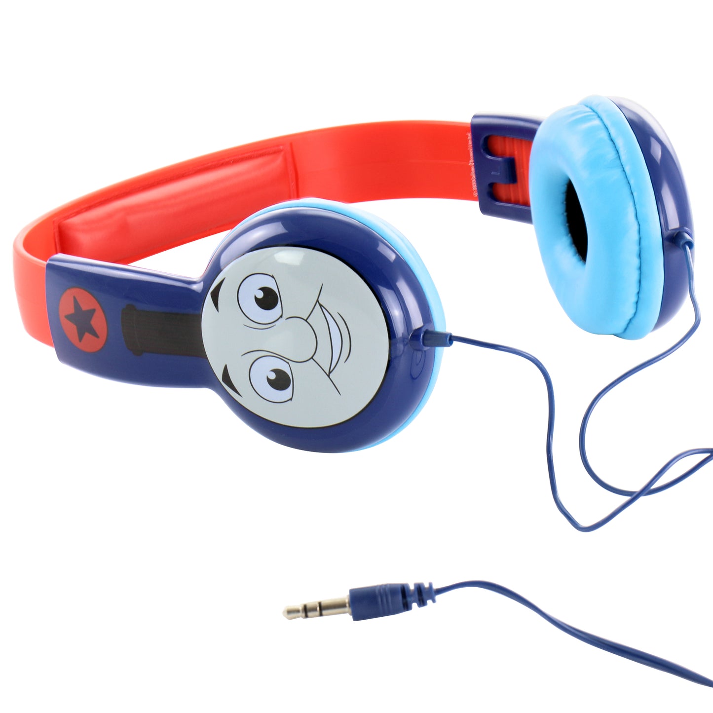 Thomas & Friends Kid-Safe Headphones in Blue & Red