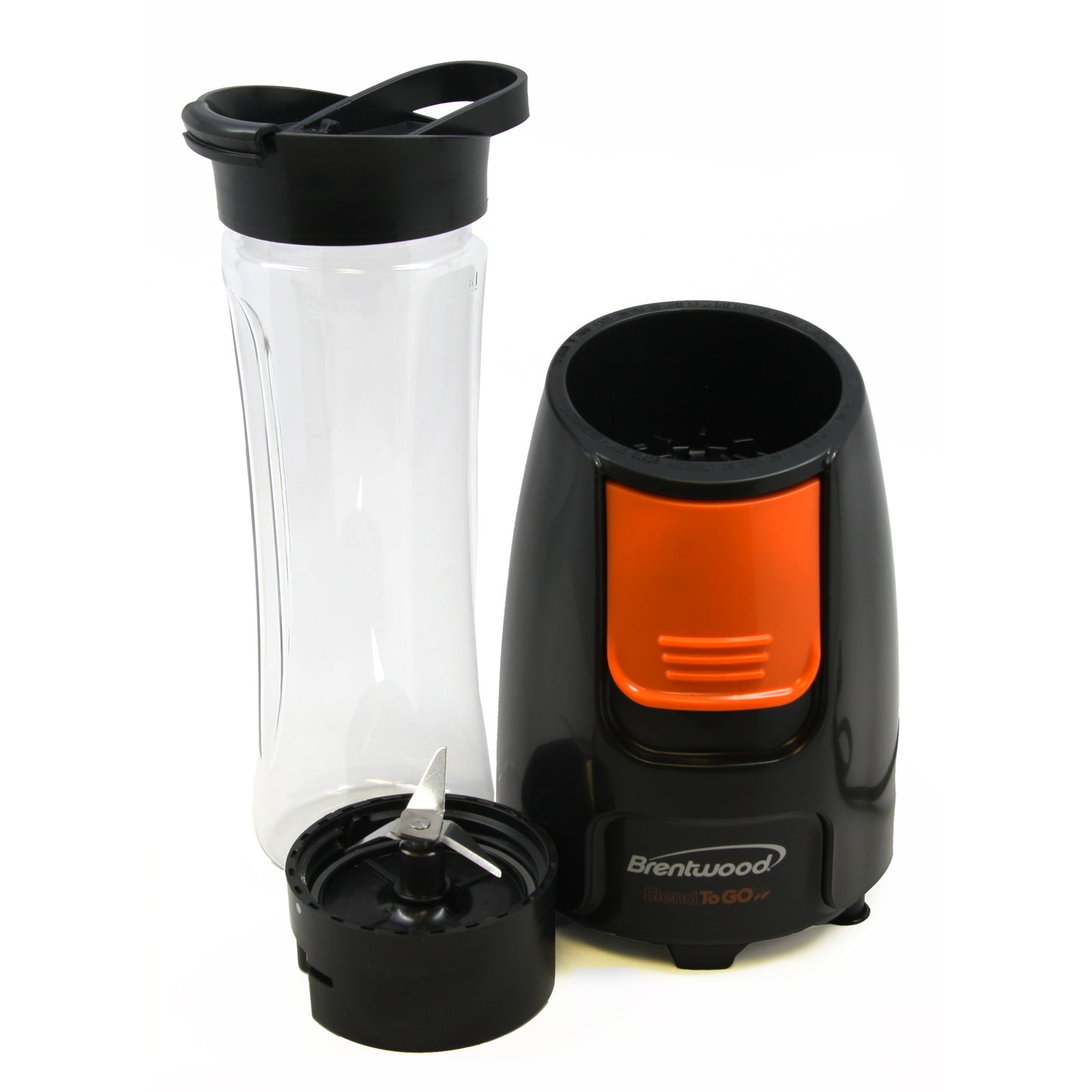 Brentwood Blend-To-Go Personal Blender in Black & Orange